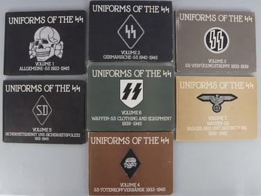 MOLLO UNIFORMS OF THE SS VOLUMES 1-7