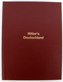 WWII GERMAN HITLER'S DEUTSCHLAND CIGARETTE BOOK