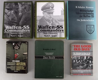 LOT 6 WWII WAFFEN-SS RESEARCH & REFERENCE BOOKS