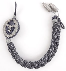 WWII GERMAN LUFTWAFFE MARKSMANSHIP LANYARD