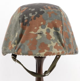 SPANISH M42 MODELO STAHLHELM HELMET W CAMO COVER