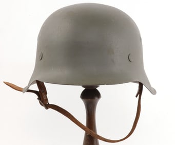 WWII GERMAN THIRD REICH M42 STAHLHELM HELMET