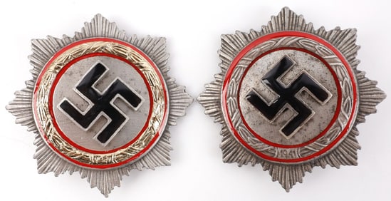 LOT OF 2 WWII GERMAN THIRD REICH GERMAN CROSSES
