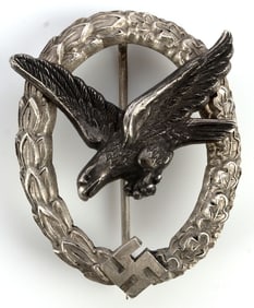 WWII GERMAN REICH LUFTWAFFE GUNNER BADGE