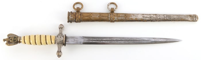 WWII GERMAN THIRD REICH KRIEGSMARINE DAGGER