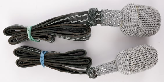 LOT OF 2 WWII GERMAN UNISSUED SWORD PORTEPEE