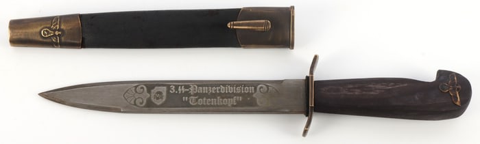 WWII GERMAN REICH WAFFEN-SS PRESENTATION BAYONET