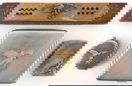 LOT OF 4 WWII GERMAN THIRD REICH PERSONAL EFFECTS