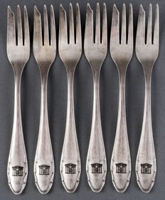 SET 6 WWII GERMAN THIRD REICH CHANCELLERY FORKS