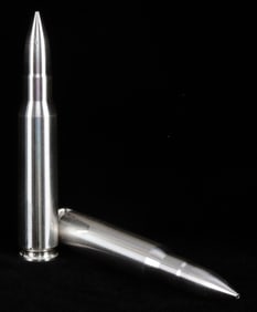 SILVER BULLET BULLION ROUND .308 CAL 4 TOZ TOTAL