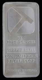 10 TROY OUNCE .999 SILVER BULLION BAR INGOT