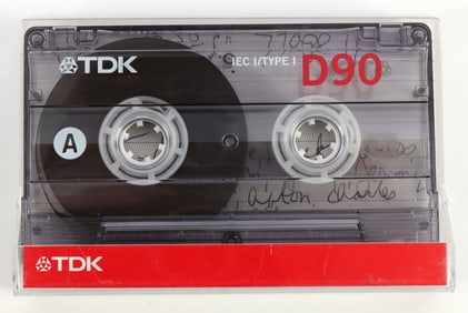 CHARLES MANSON PRISON CASSETTE TAPE RECORDING