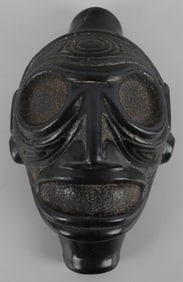 TAINO PRECOLUMBIAN STONE ANTHROPIC CARVED HEAD