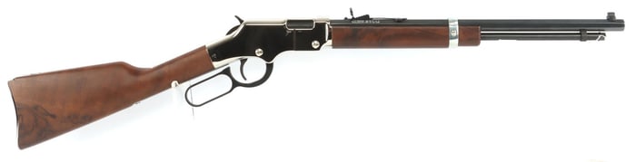 HENRY GOLDEN BOY SILVER YOUTH .22 LEVER ACTION