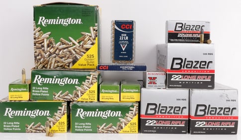 3920 RDS ASSORTED 22LR MIXED GRAIN AMMO LOT