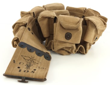 WWI US 108TH INFANTRY M1917 MEDICAL BELT