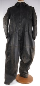 WWII GERMAN REICH KRIEGSMARINE LEATHER COVERALLS