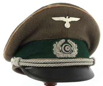 WWII GERMAN THIRD REICH WEHRMACHT VISOR CAP