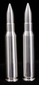 SILVER BULLET BULLION ROUND .308 CAL 4 OZT TOTAL