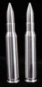 SILVER BULLET BULLION ROUND .308 CAL 4 OZT TOTAL