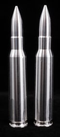 SILVER BULLET BULLION ROUND .308 CAL 4 OZT TOTAL