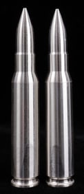 SILVER BULLET BULLION ROUND .308 CAL 4 OZT TOTAL