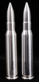 SILVER BULLET BULLION ROUND .308 CAL 4 OZT TOTAL