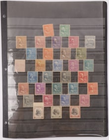 EARLY U.S. STAMP COLLECTION ALL MINT NON HINGED