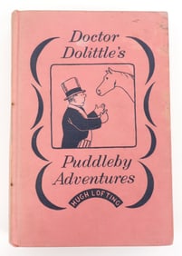 1952 1ST ED DOCTOR DOLITTLE'S PUDDLEBY ADVENTURES