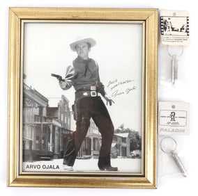 QUICK DRAW ARTIST ARVO OJALA SIGNED MEMORABILIA