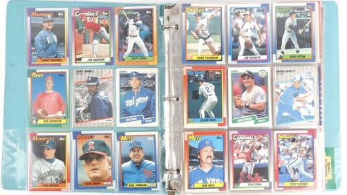 LARGE LOT 1980S & 1990S BASEBALL CARDS TOPPS ETC