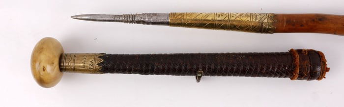 BASQUE MAKILA WALKING STICK CONCEALED SPEAR CANE