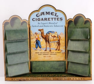 1950S VINTAGE CAMEL CIGARETTE STAND
