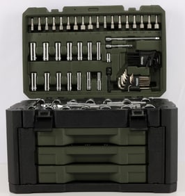 300+ PIECE POWER TORQUE SOCKET SET IN CASE