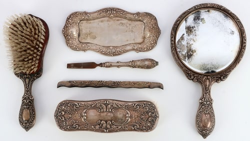 GORHAM STERLING SILVER VANITY SET