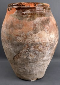 AEGEAN RECOVERED ANCIENT ROMAN CLAY POTTERY JAR