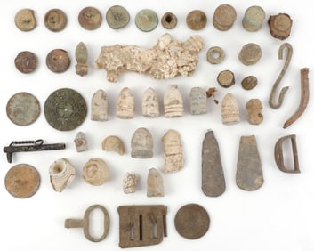 CIVIL WAR GETTYSBURG METAL DETECTOR FINDS