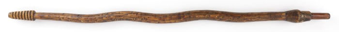 NATIVE AMERICAN LAKOTA SIOUX SNAKE PIPE STEM