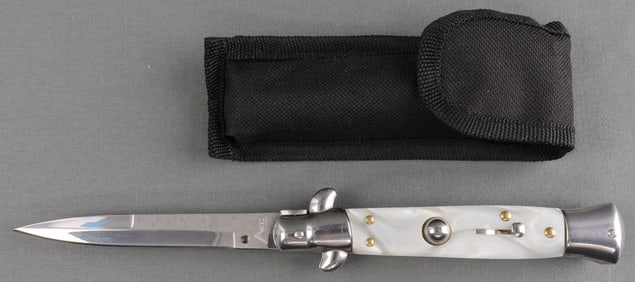 AKC STILETTO SWITCHBLADE 9 INCH KNIFE