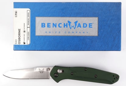 BENCHMADE KNIFE OSBORNE 940 FOLDING BLADE