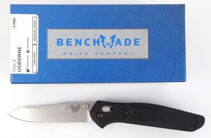 BENCHMADE KNIFE OSBORNE 940-2 FOLDING BLADE