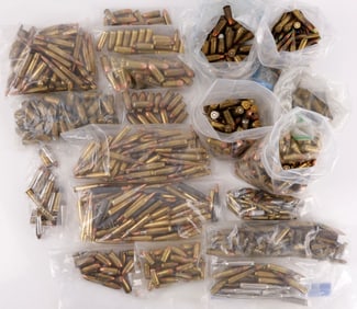 28 POUNDS MIXED RIFLE & PISTOL AMMUNITION