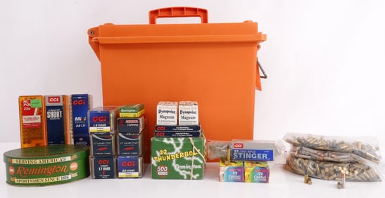 1750 RDS .22 LR .22 WMR & .17 HMR RIMFIRE AMMO