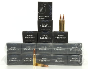500 RDS IGMAN 5.56X45 MM 55 GR AMMO
