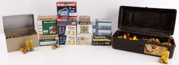 APPROX 350 RDS 20 GA 410 BORE 12 GA SHOTGUN AMMO