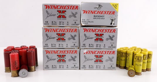 APPROX 150 RDS 12 GA 20 GA SHOTGUN SHELL AMMO LOT