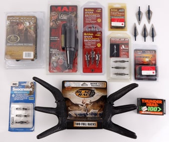 ARCHERY ARROW TIP DEER HUNTING ACCESSORY LOT