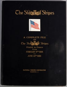 WWI STARS AND STRIPES 1918 1919 COMPLETE FILE BOOK
