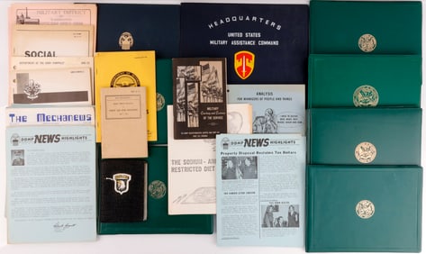 US MILITARY WWII COLD WAR MILITARY BOOK LOT OF 34