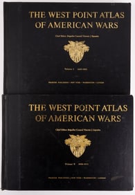 WEST POINT ATLAS OF AMERICAN WARS VOLUMES 1 & 2